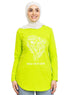 Lime Punch Printed Long - Sleeve Design 4 - Khotwh